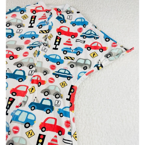 SLEEPING BABY • White/Multi Busy Town Zipadee-Zip Swaddle Transition Sleep Sack - Picture 7 of 13